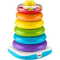 Fisher-Price- Pirámide balanceante gigante- juguete para niños +6 meses- Color surtido (Mattel GJW15)